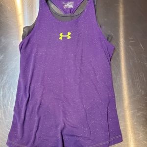 Under Armour YXL fits like adult small too!